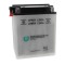 Baterie 12V14Ah moto + electrolit YB14-A2 6-ON Cod Produs: MX_NEW 7070088MA