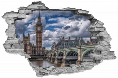 Sticker cu efect 3D - Big Ben foto