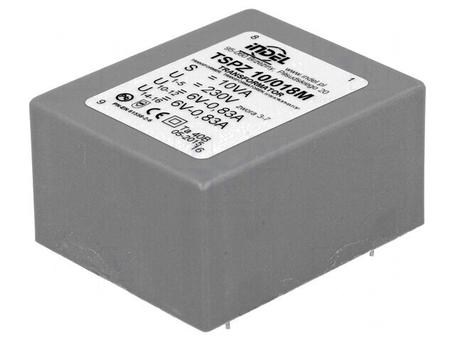 Transformator Encapsulat 10VA 230VAC 6V 830mA PCB