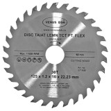 Disc Taiat Lemn Tct Pentru Flex 125X1.2X10X22.23 Mm - 30 T