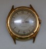 Ceas mecanic Gir Antichoc 17 rubine, carcasa cu marcaj de aurire, defect, cheita blocata, Analog, Casual, Placat cu aur