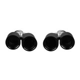 Set de tevi de esapament duble cu lac negru tip M5 potrivite pentru BMW Seria 5 G30,G31 dupa 2017