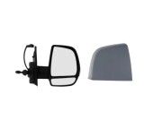 Oglinda usa exterioara FIAT DOBLO (263), 01.2015-, View Max, partea dreapta, regl. manuala; carcasa grunduita; sticla convexa; Senzor de temperatura;