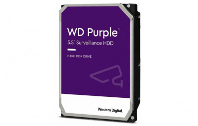 Hdd intern wd 3.5 2tb purple sata3 intellipower (5400rpm) 26mb surveillance hdd foto