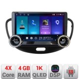 Navigatie Hyundai I10 2007-2013 Edotec 4+64 10.5 inch Incell 1K android Wifi 5Ghz gps internet KIT-i10-2007 CarStore Technology