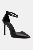 Aldo pantofi cu toc DERPERLA culoarea negru, 13918786