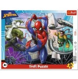 Cumpara ieftin Puzzle Plansa Curajocul Spider-Man, 25 piese