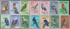 Timbre cu păsări din Botswana