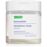 EQQUALBERRY Swimming Pool Toner Pads tampoane exfoliante cu efect de hidratare 70 buc