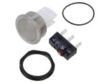 Comutator anti-vandalism SCHURTER Poz: 2 SPDT 6A/250VAC IP67 ON-(ON)