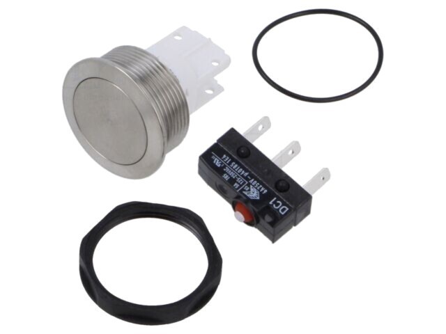 Comutator anti-vandalism SCHURTER Poz: 2 SPDT 6A/250VAC IP67 ON-(ON)