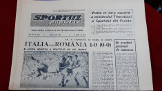 Ziar Sportul Popular 26 06 1967 foto