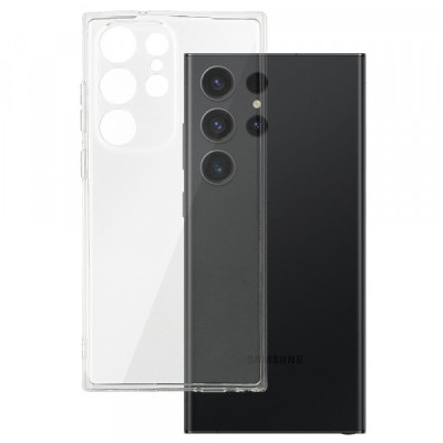 Husa pentru Samsung Galaxy S23 Ultra S918, OEM, 2mm, Transparenta foto