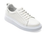 Cumpara ieftin Pantofi sport GRYXX albi, MN2320, din piele naturala