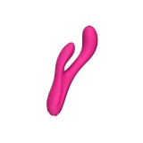 Vibrator rabbit LOVENSE Osci 3, cu stimulator dublu, control prin aplicație, funcție de &icirc;ncălzire, funcții de vibrație nelimitate, roz