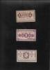 Rar! Set Notgeld 1 + 2 + 5 pf Merseburg, Europa