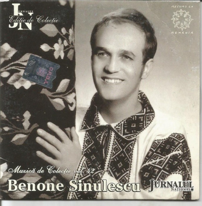 (B)CD -Benone Sinulescu Muzica de colectie vol 42