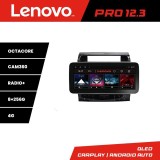 Navigatie Toyota Land Cruiser 2008-2020 Lenovo PRO 12.3 inch QLED 4G 8+256GB