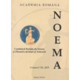 NOEMA, Comitetul Roman de Istoria si Filosfia Stiintei si Tehnicii, Volumul al VIII-lea, 2009