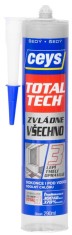 Adeziv si etansant 2 &icirc;n 1 Ceys Total Tech Express gri, 290 ml