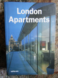 LONDON APARTMENTS by PACO ASENSIO , EDITIE IN ENGL. - FRANCEZA - GERMANA , 2001