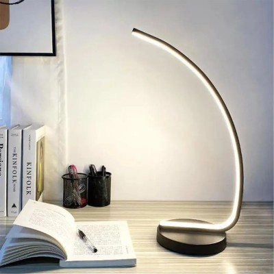 Veioza LED Nemesis, 10W, Lumina Rece/Calda/Neutra, Metal si Acril, Negru ModernLight Concept foto