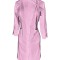 Sarafan Medical Pe Stil cu Elastan, Roz Deschis cu nasturi, Model Alice - XS