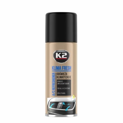 Spray pentru curatat si dezinfectat sistemul de aer conditionat K2 KLIMA FRESH 150ml Floare Garage AutoRide foto