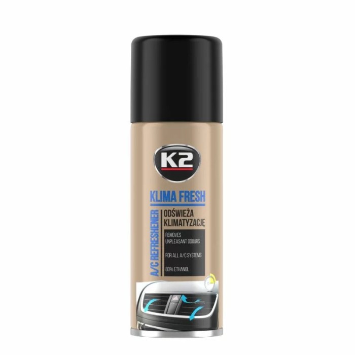 Spray pentru curatat si dezinfectat sistemul de aer conditionat K2 KLIMA FRESH 150ml Floare Garage AutoRide