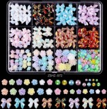 Figurine 3D volumetrice pentru manichiură, set ZSHZ-972