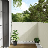 Paravan de gradina, alb, 600x120 cm, PVC GartenMobel Dekor, vidaXL
