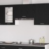 VidaXL Dulap suspendat Stejar negru 60 x 31 x 60 cm Lemn compozit