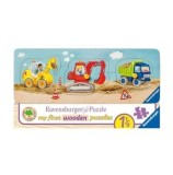 Cumpara ieftin Puzzle Ravensburger lemn - Utilaje constructii, 3 piese