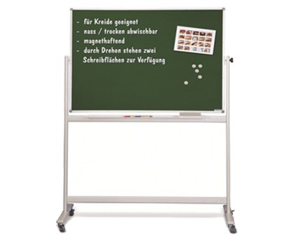 TABLA SCOLARA PENTRU CRETA PE STAND MOBIL MAGNETOPLAN, 200X100 cm