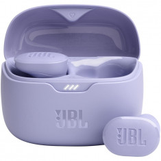 Casti in-ear JBL Tune Buds, True wireless, Active Noise Cancelling, Bluetooth, 4 Microfoane, Autonomie 48H, IP54, Violet