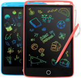 2 pachet LCD de scriere tabletă pentru copii - 8.5inch Board Colorful Screen Des