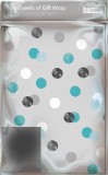 Hartie de impachetat - Multi Spots Wrap &amp; Tag | Great British Card Company
