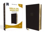 Rvr60, Biblia del Ministro, Letra Gigante, Leathersoft, Negro, Palabras de Jes