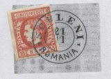 1869-CAROL CU FAVORITI,15 BANI CIRCULAT&quot;SCULENI&quot; RR+