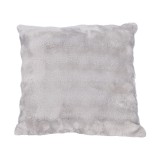 Cumpara ieftin Perna decorativa textil gri 45 x 45 cm