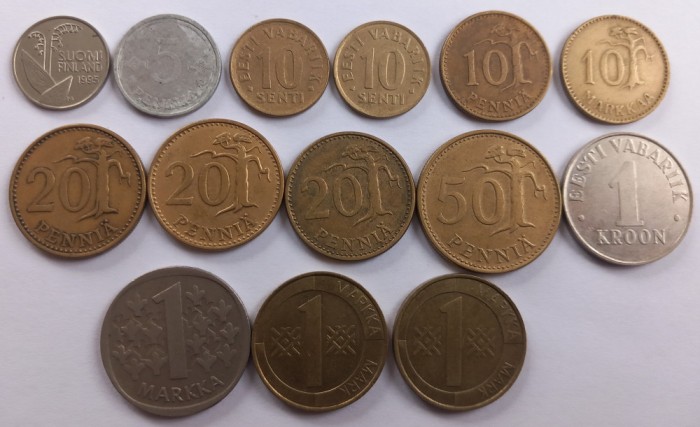 Finlanda, Lot 14 monede