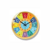 Ceas de perete, pentru copii Slices, 30 cm