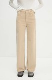 Levi&#039;s jeansi femei, culoarea bej