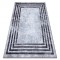 MIRO 51325.805 covor lavabil Geometric, linii anti-alunecare - gri, 200x290 cm