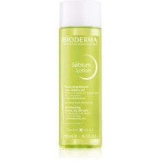 Bioderma S&eacute;bium Lotion apă facială pentru reechilibrarea tenului mixt spre gras 200 ml