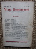 VIATA ROMANEASCA 1939 ANUL XXXI NR 5 - MAI