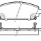 Placute frana Honda Accord 6 (Cg, Ck), Civic 7 Hatchback (Eu, Ep, Ev) SRLine parte montare : Punte fata