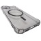 Husa spate silicon gri transparent cu negru, magnet, colturi intarite, pentru Apple iPhone 14
