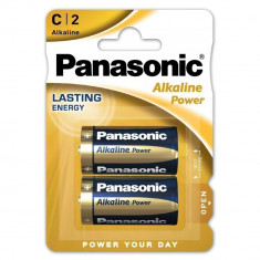 Baterii Alcaline C R14 1.5V Panasonic Alkaline Power Blister 2 foto