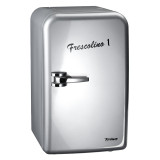 Mini frigider Frescolino Trisa, 17 l, 50 W, Argintiu
